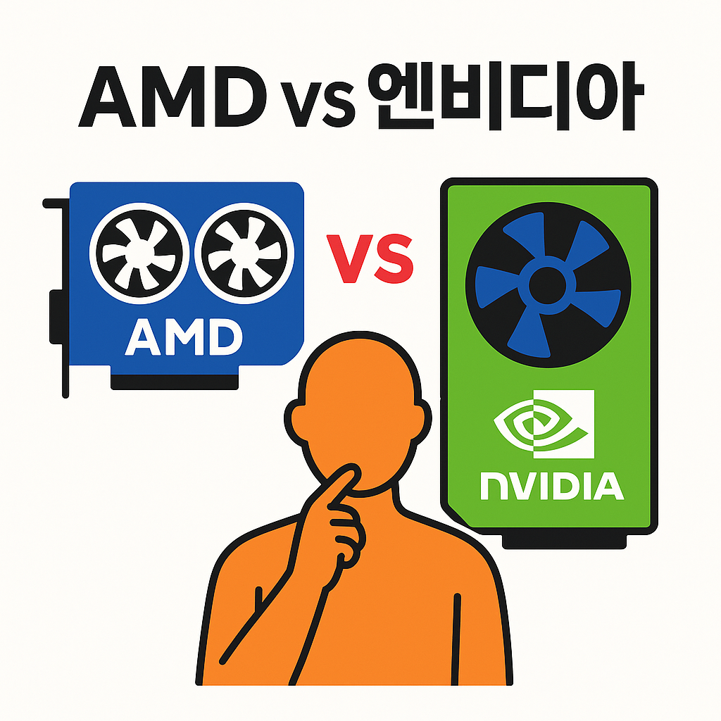 AMD 엔비디아 AI 반도체 경쟁, 2025년 승자는?