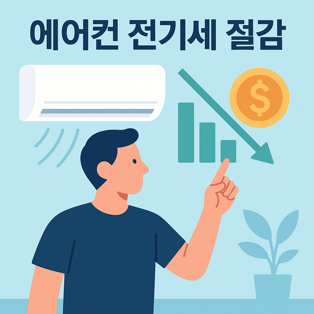 에어컨 전기세 절감, 실천하면 확실히 줄어듭니다!